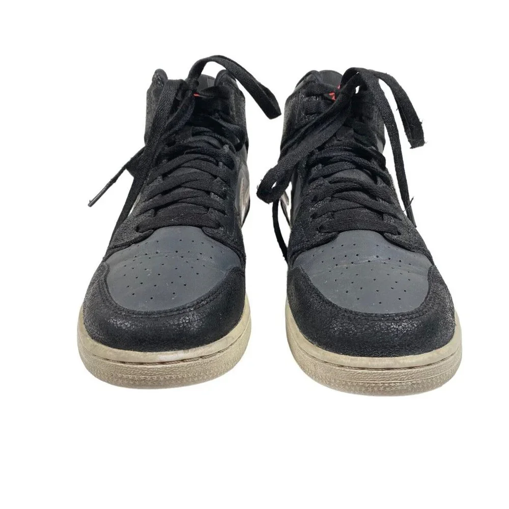 Nike Air Jordan 1 Retro High BG Size 6.5Y Black/Metallic Pink 705300-006 Shoes‎